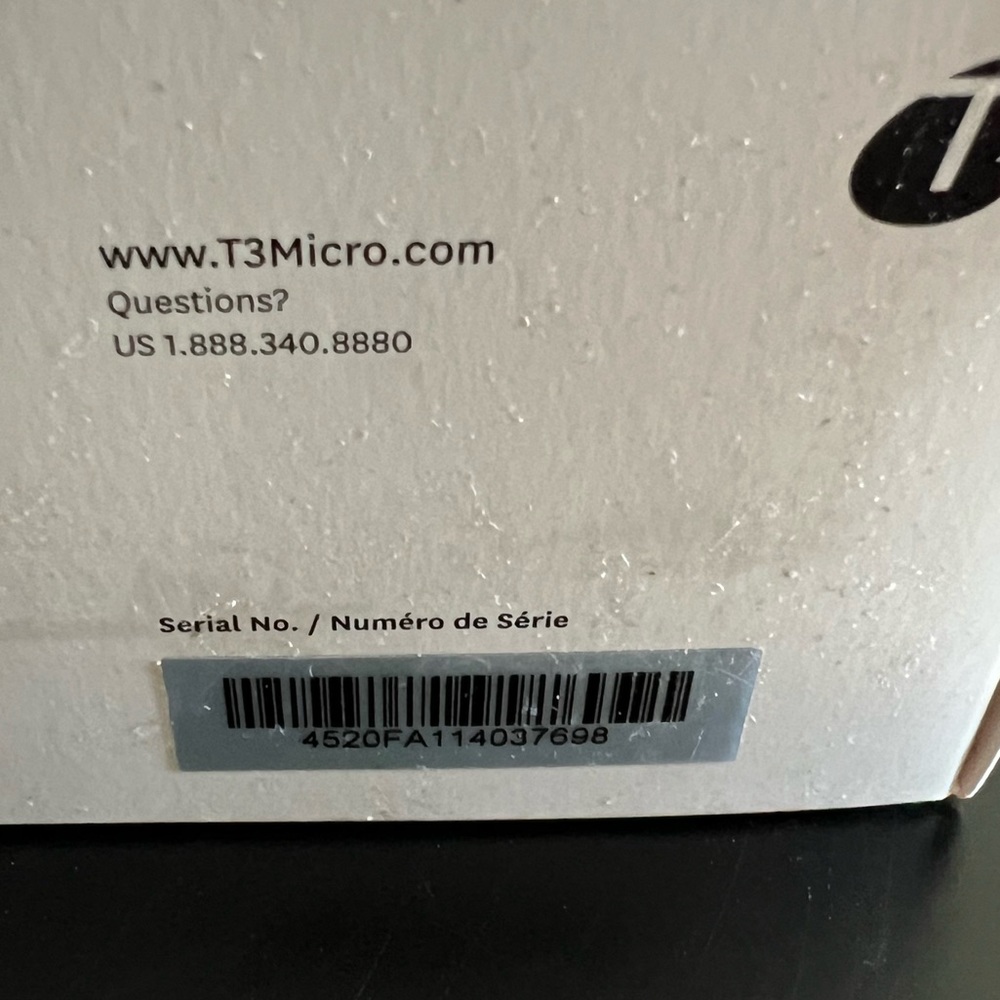 NEW IN BOX T3 SINGLE PASS WAVE PROFESSIONAL CERAMIC STYLING WAND - Picture 12 of 15